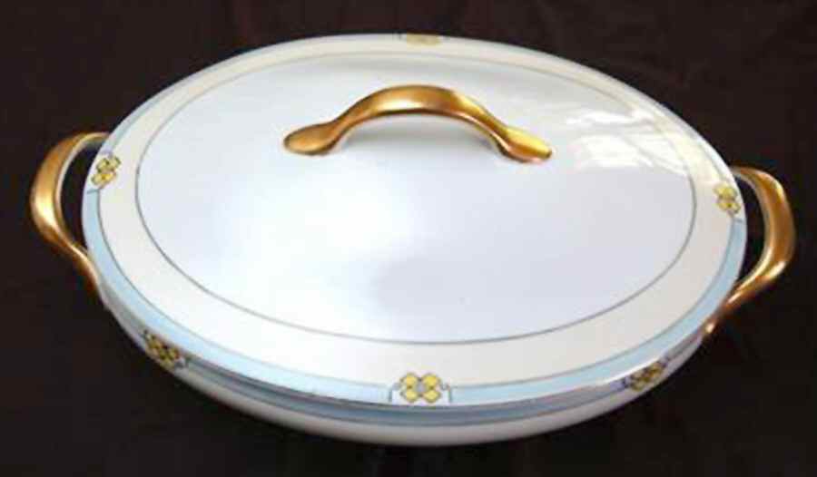 MEI604 Oval Covered Vegetable by Meito-1