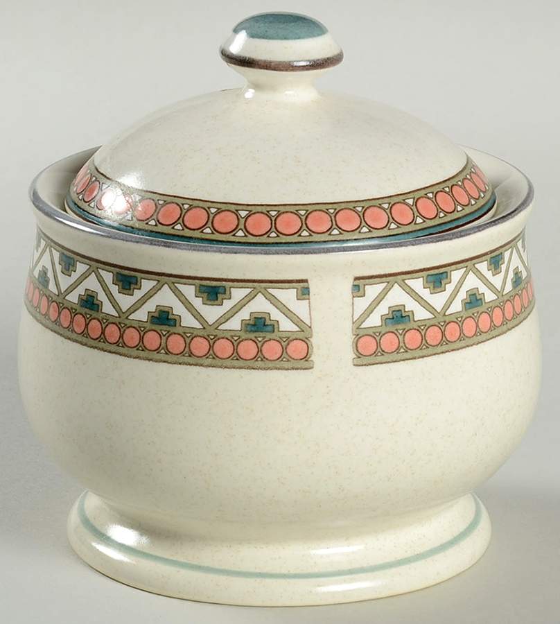 Belize Sugar Bowl & Lid by Mikasa-1