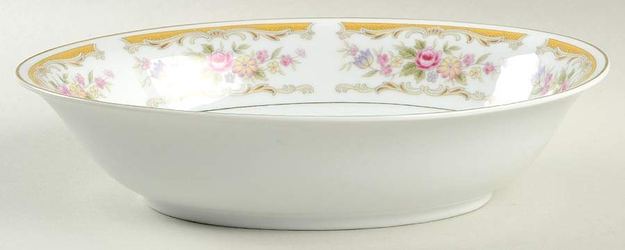 Chippendale 10" Oval Vegetable Bowl by Montgomery Ward-1