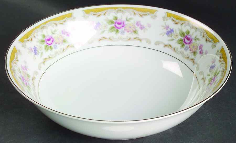 Chippendale 9" Round Vegetable Bowl by Montgomery Ward-1