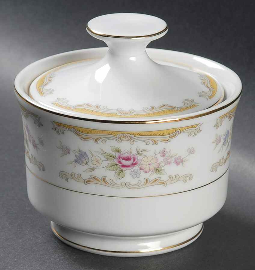 Chippendale Sugar Bowl & Lid by Montgomery Ward-1