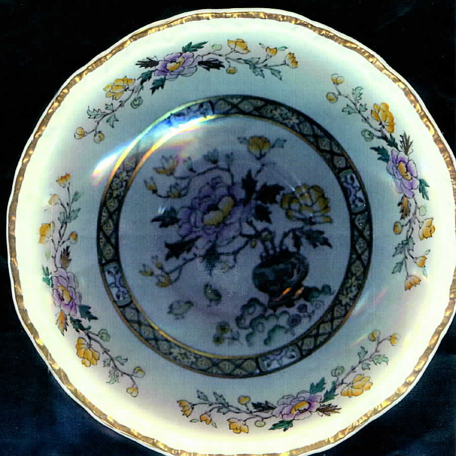 Chinese Peony Saucer by Mason's-1