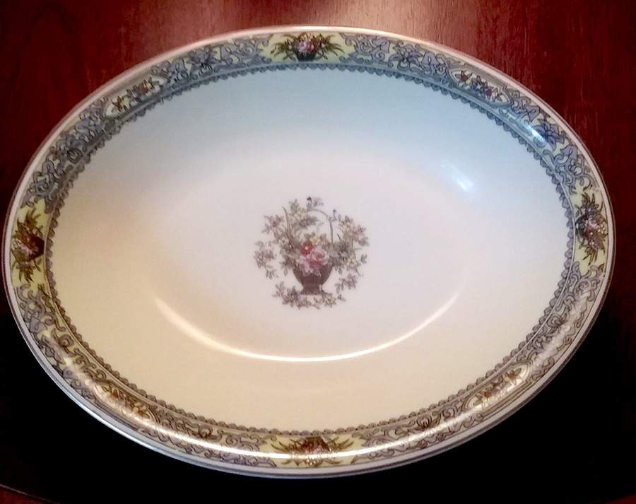 MEI609 10" Oval Vegetable Bowl by Meito-1