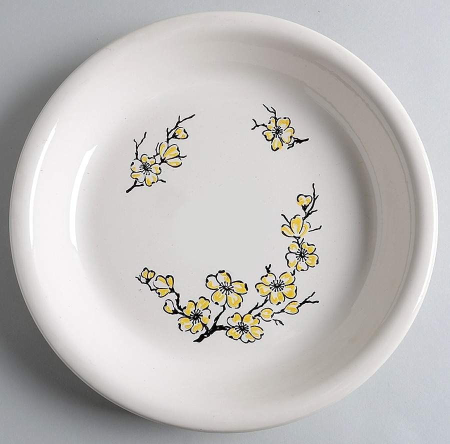 Dixie Dogwood Pie Serving Plate by Marcrest-1