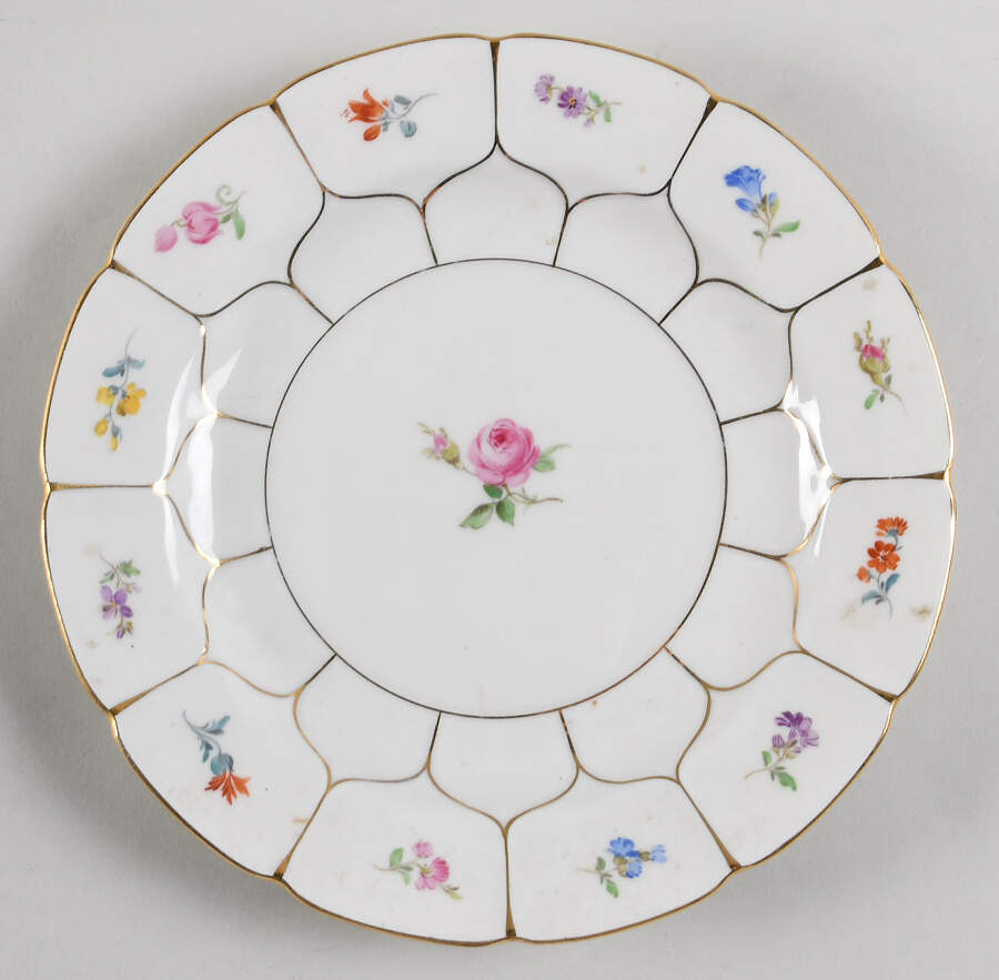 MSS54 Salad Plate by Meissen (Germany)-1