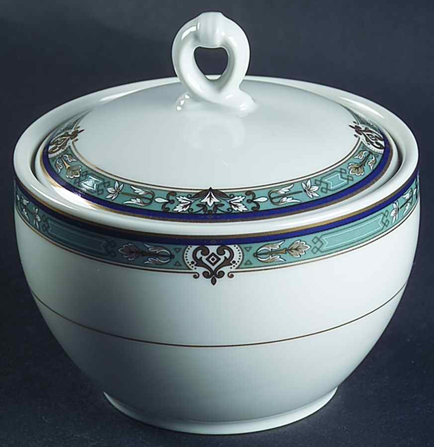 Belvedere Sugar Bowl & Lid by Mikasa-1
