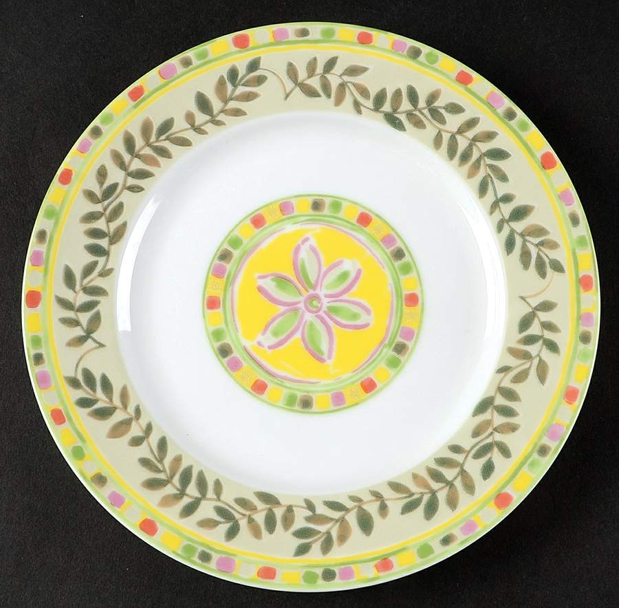 Park Row Green Salad Plate by Mikasa-1