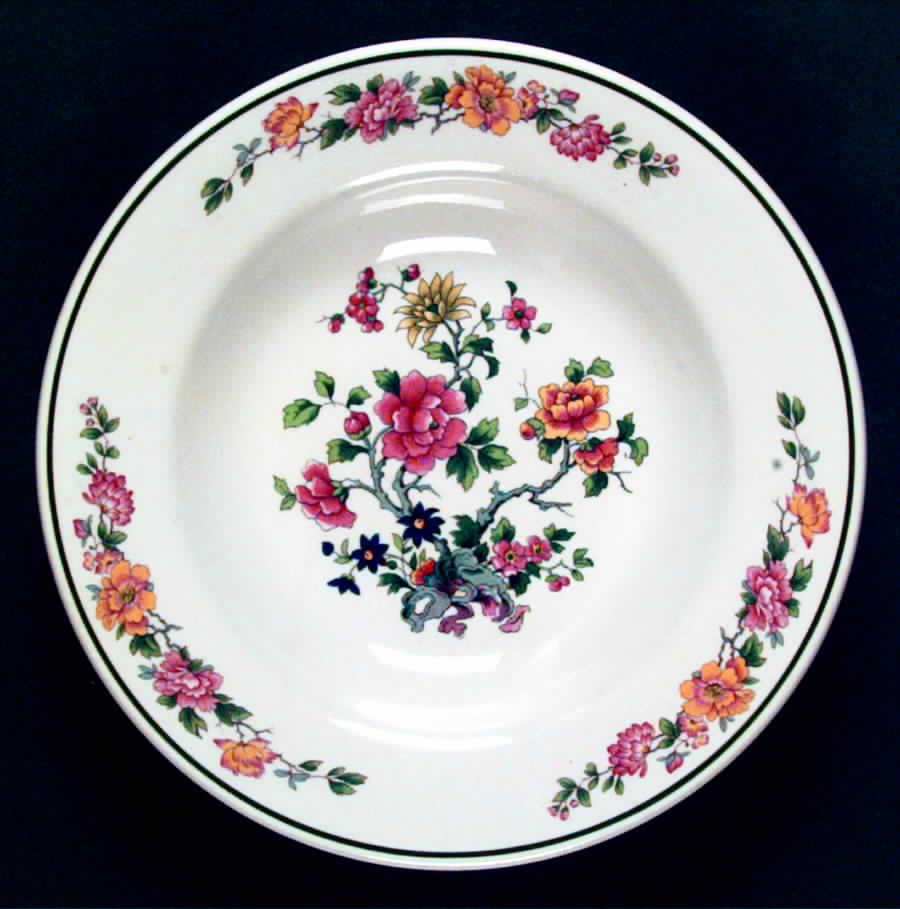 Lawson Rim Soup Bowl by Mayer (American)-1