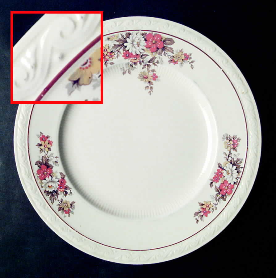 Ashley Luncheon Plate by J & G Meakin-1