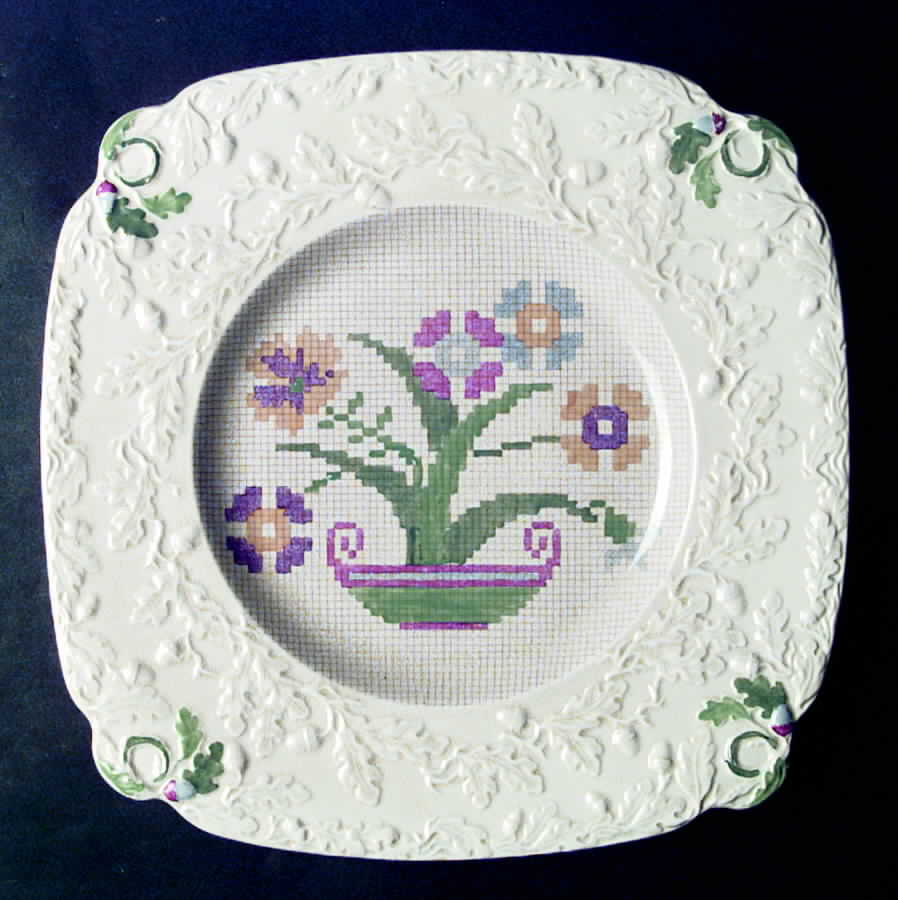 Sampler Dinner Plate by Mason's-1