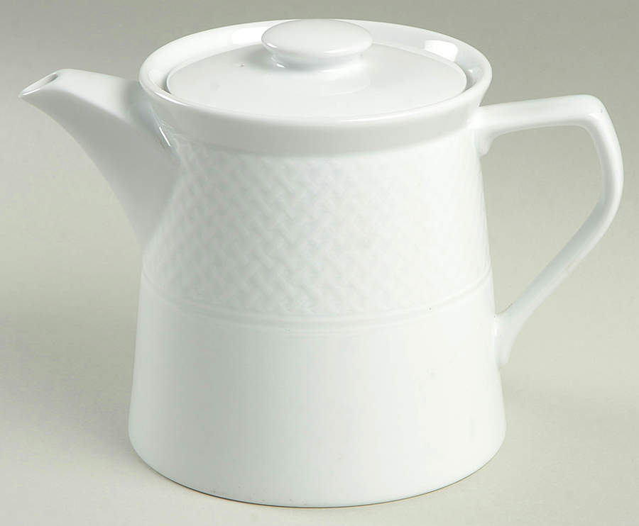 Rialto Tea/Coffee Pot & Lid by Mikasa-1