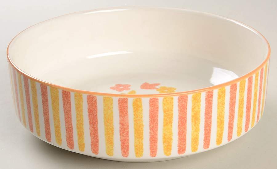 Spring Court Rust 8" Round Vegetable Bowl by Mikasa-1
