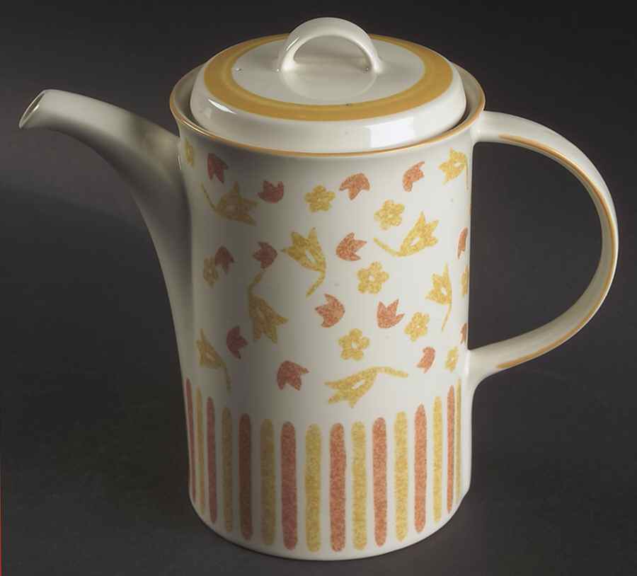 Spring Court Rust Coffee Pot & Lid by Mikasa-1