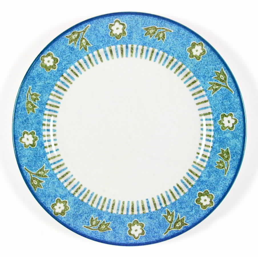 Spring Court Blue Dinner Plate by Mikasa-1