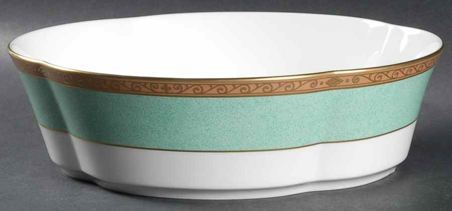Victorian Jade 9" Round Vegetable Bowl by Mikasa-1