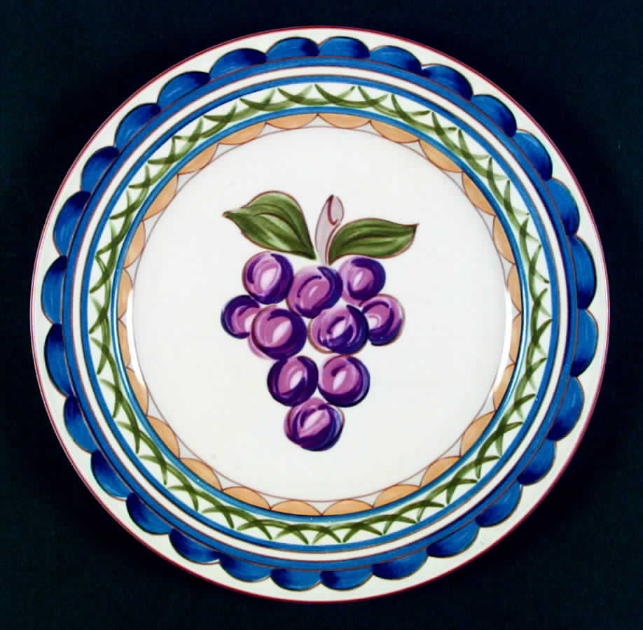 Algarve Grape Dinner Plate by Mikasa-1