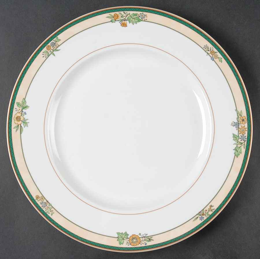 Floral Chintz 12" Chop Plate (Round Platter) by Mikasa-1