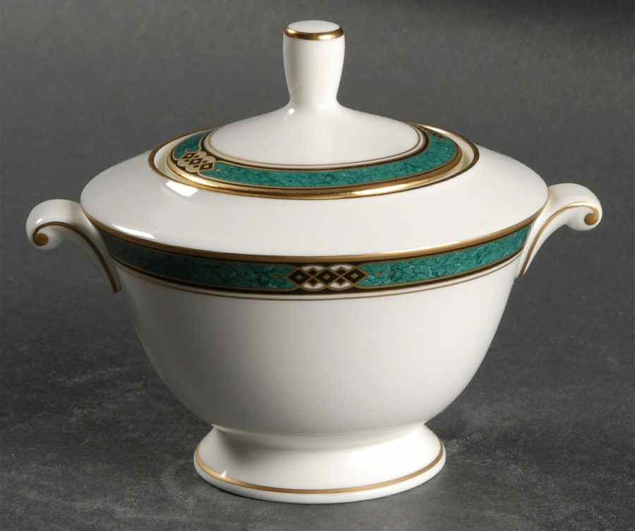 Emerald Bay Sugar Bowl & Lid by Mikasa-1