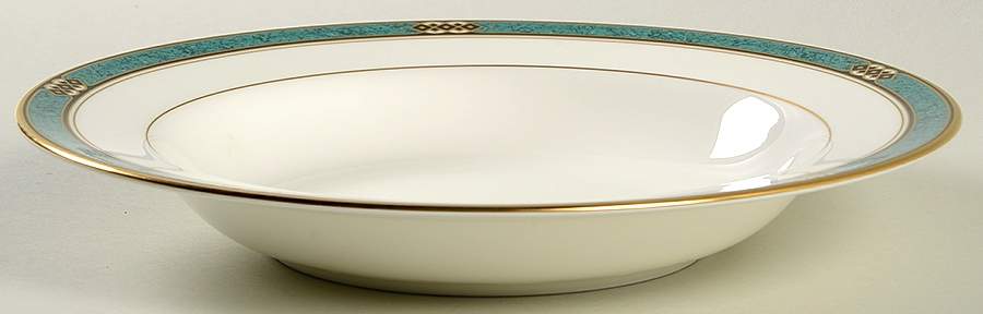 Emerald Bay Large Rim Soup Bowl by Mikasa-1