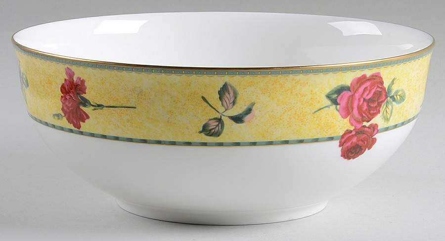 Rose Moire 8" Round Vegetable Bowl by Mikasa-1