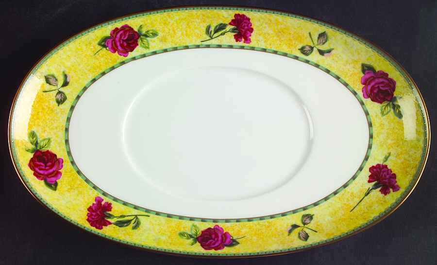 Rose Moire Underplate for Gravy Boat by Mikasa-1