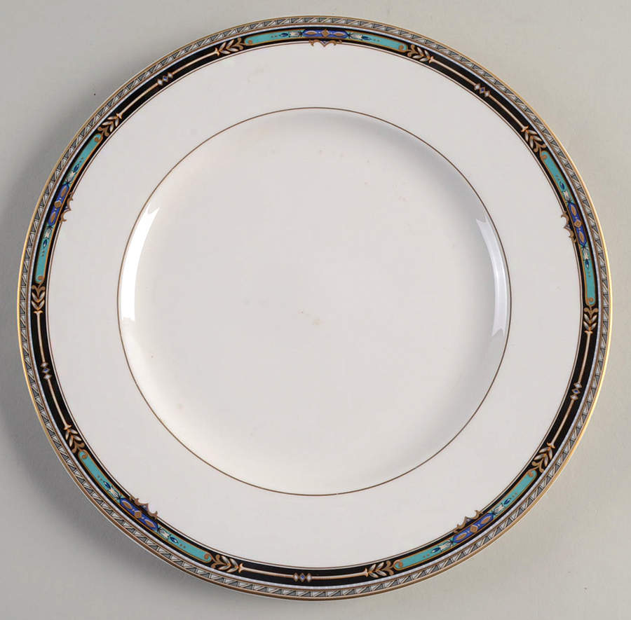 Plaza Court Black Dinner Plate by Mikasa-1