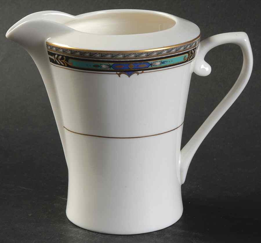 Plaza Court Black Creamer by Mikasa-1