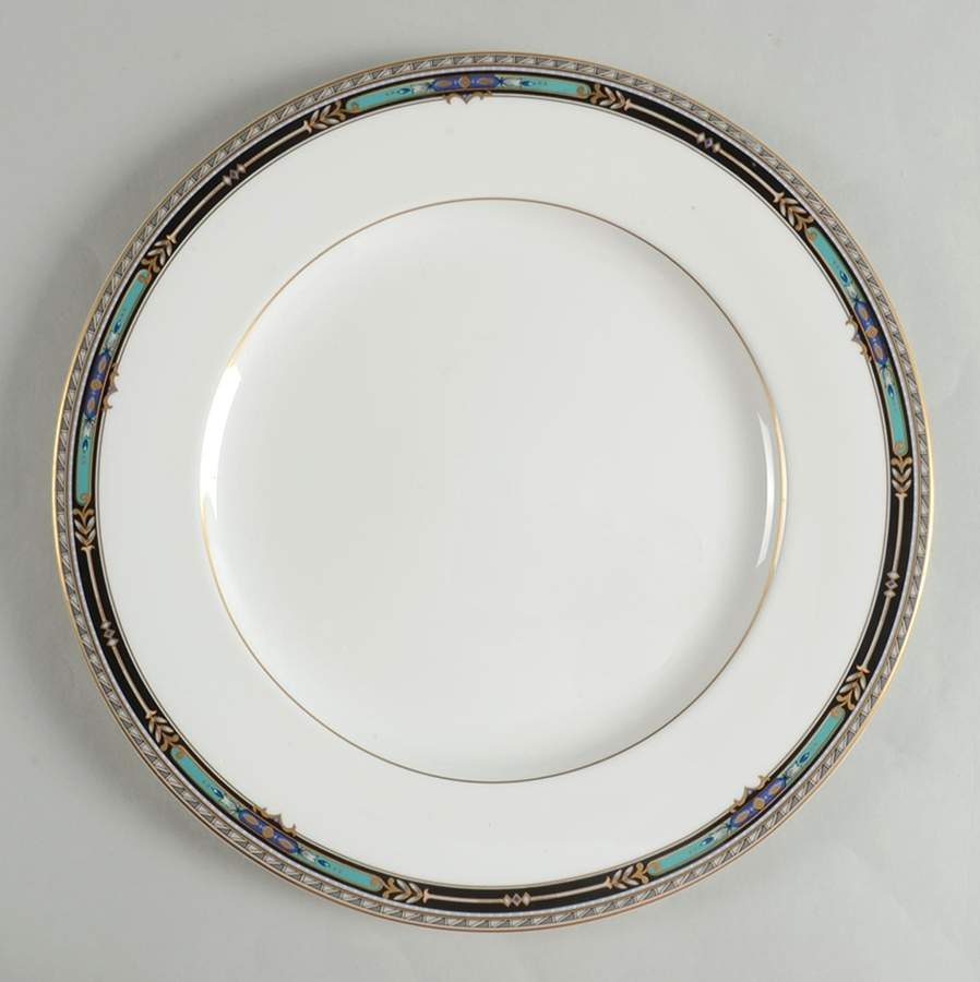 Plaza Court Black 12" Chop Plate (Round Platter) by Mikasa-1
