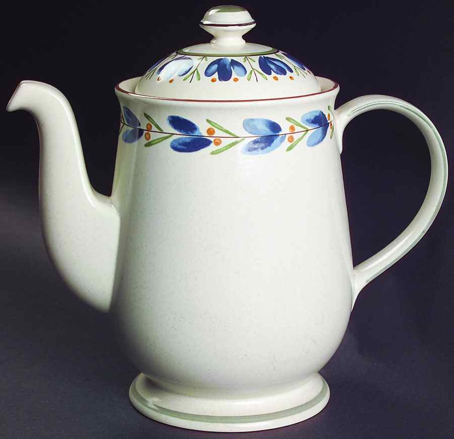Blossom Fleur Coffee Pot & Lid by Mikasa-1