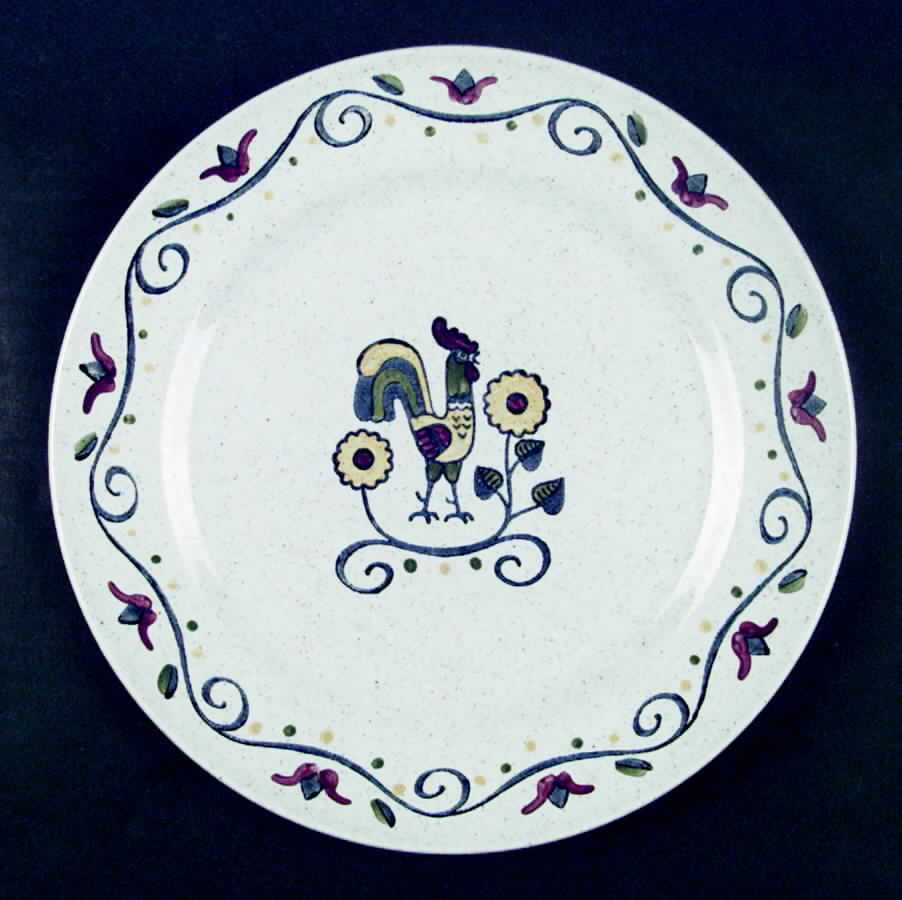 Country Fair Dinner Plate by Metlox - Poppytrail - Vernon-1