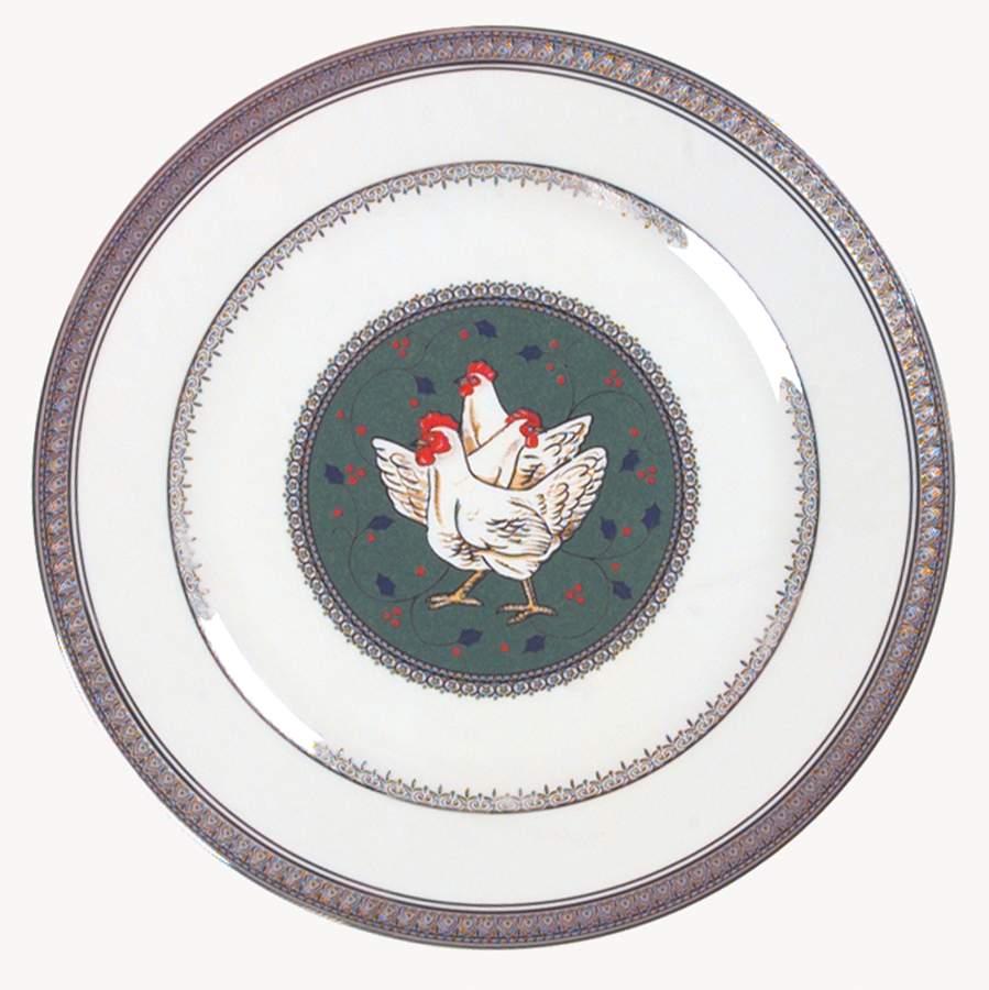 Twelve Days of Christmas Luncheon Plate by Mikasa-1