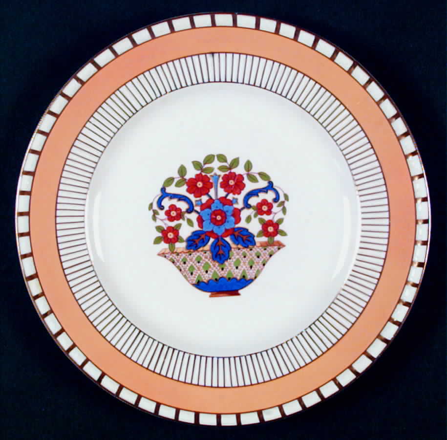 MYO49 Salad Plate by Myott Staffordshire-1