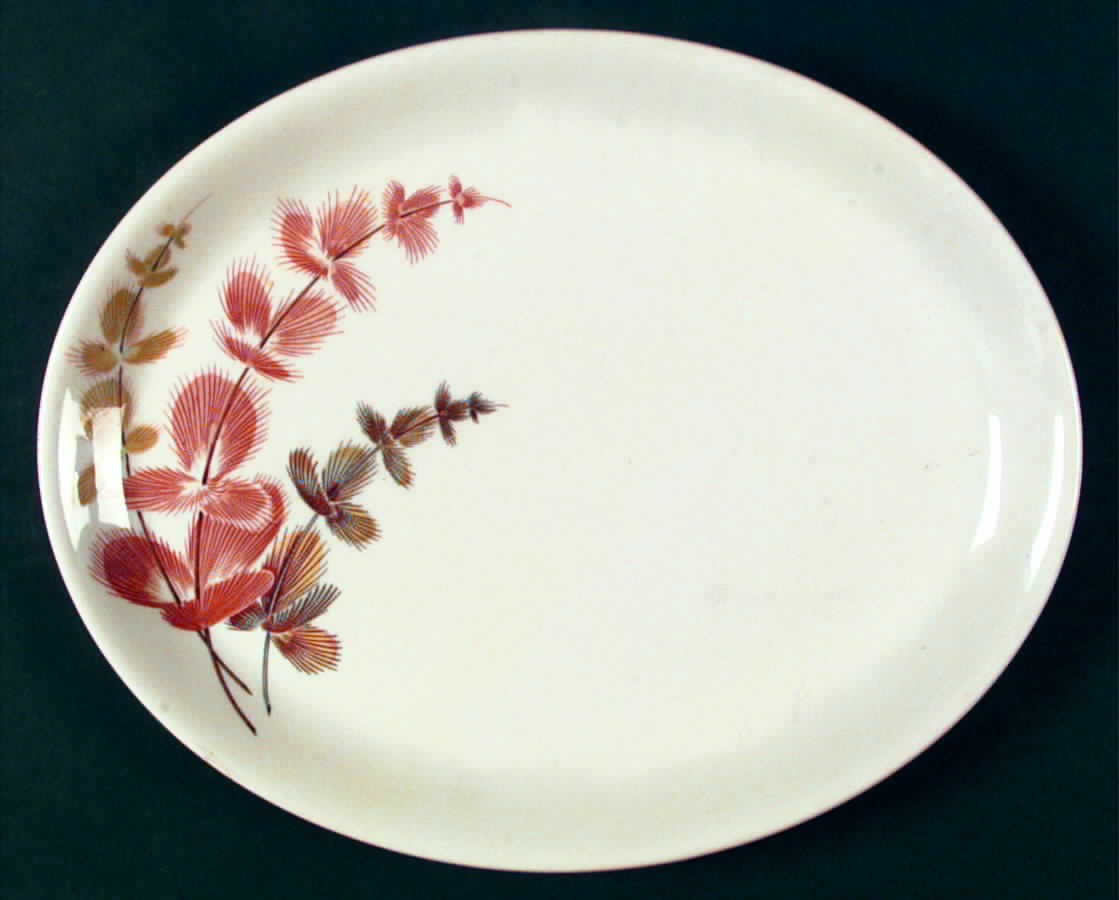 Shasta 11" Oval Serving Platter by Mayer (American)-1