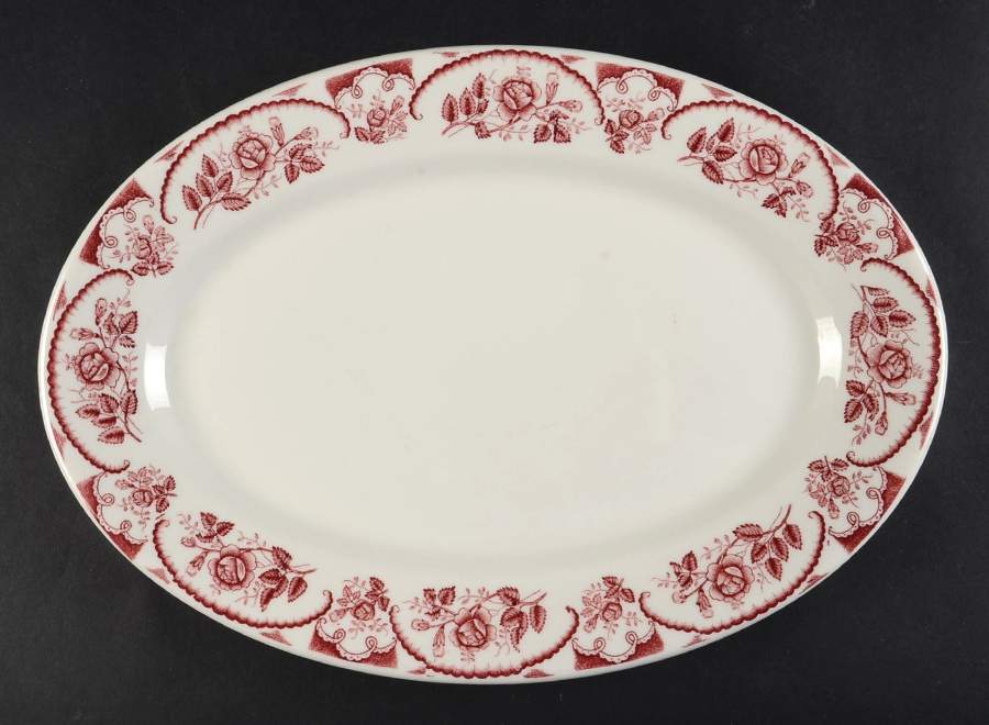 MCN12 12" Oval Serving Platter by McNicol-1