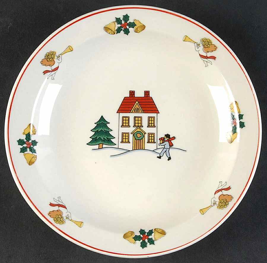 Joy of Christmas Bread & Butter Plate by Midwestern Home-1