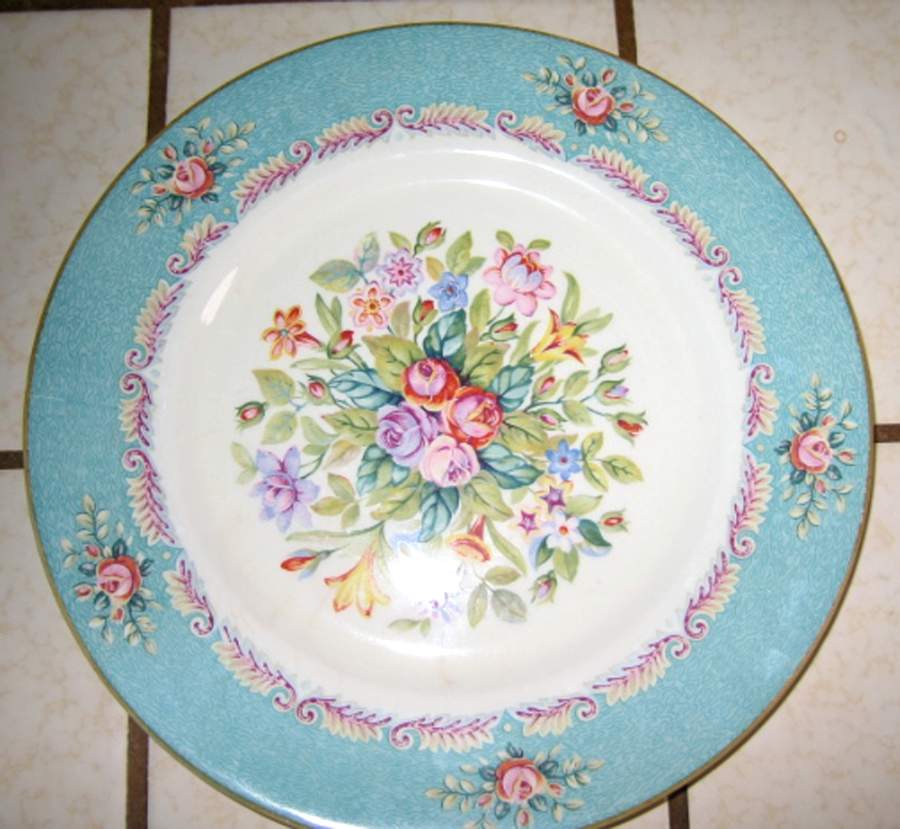 Regency Dinner Plate by Myott Staffordshire-1