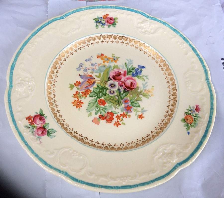 Rosalind Salad Plate by Alfred Meakin-1