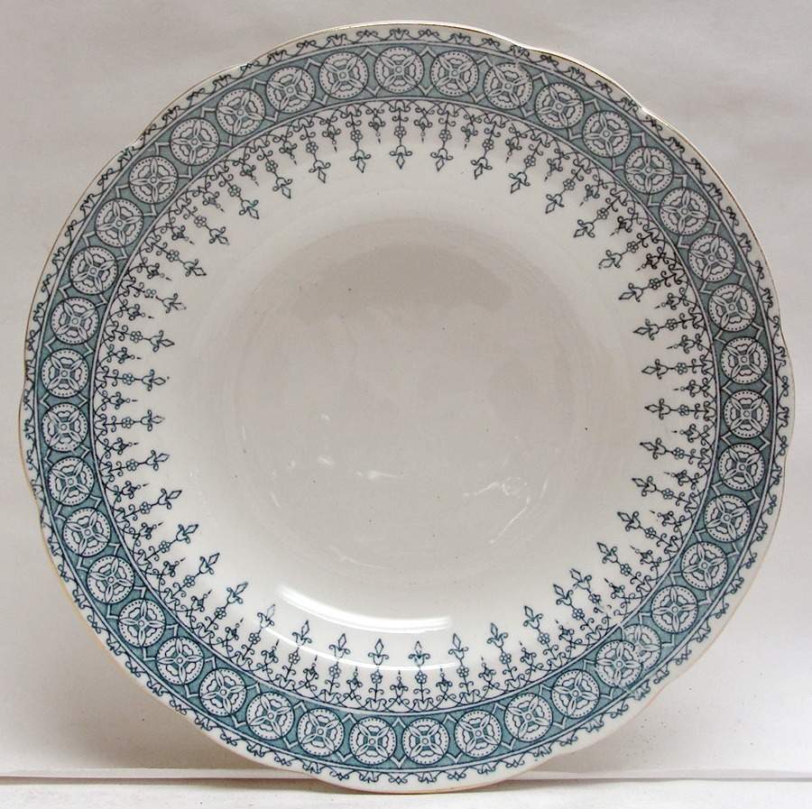 Premiere Blue Gray Salad Plate by John Maddock & Sons-1