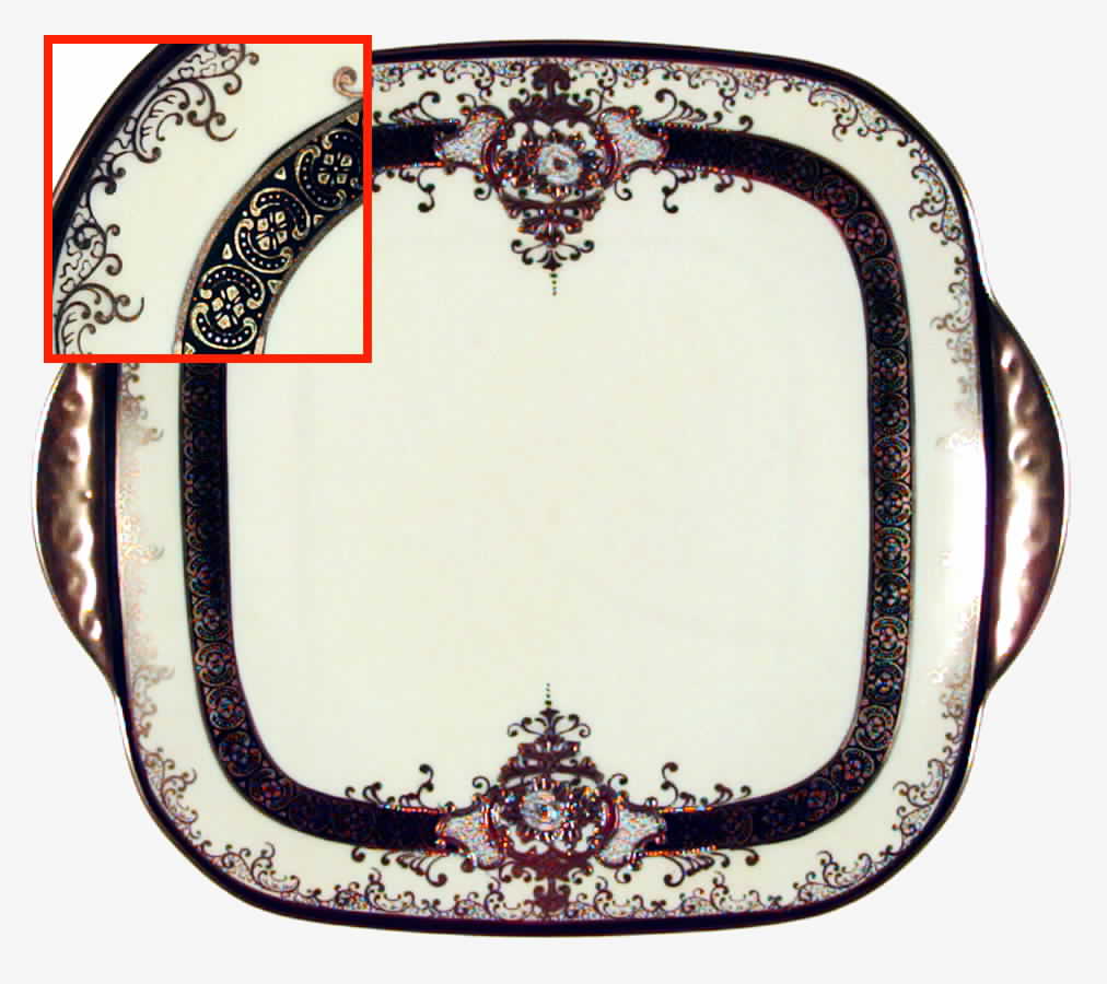 MEI635 Square Handled Cake Plate by Meito-1