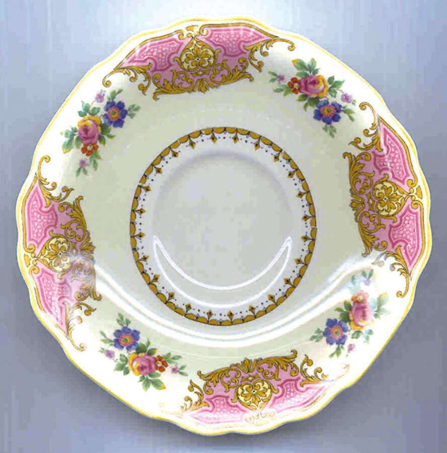 2592p Saucer by Myott Staffordshire-1