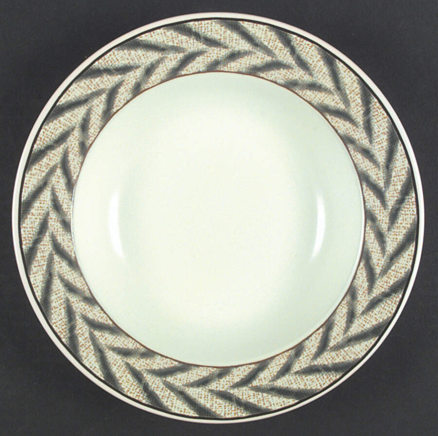 Villagio Large Rim Soup Bowl by Mikasa-1