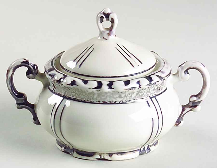 MIT87 Mini Sugar Bowl & Lid by Mitterteich-1