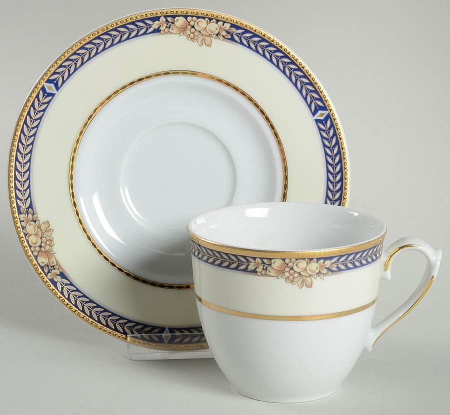 Afternoon Tea Flat Cup & Saucer Set by Muirfield-1