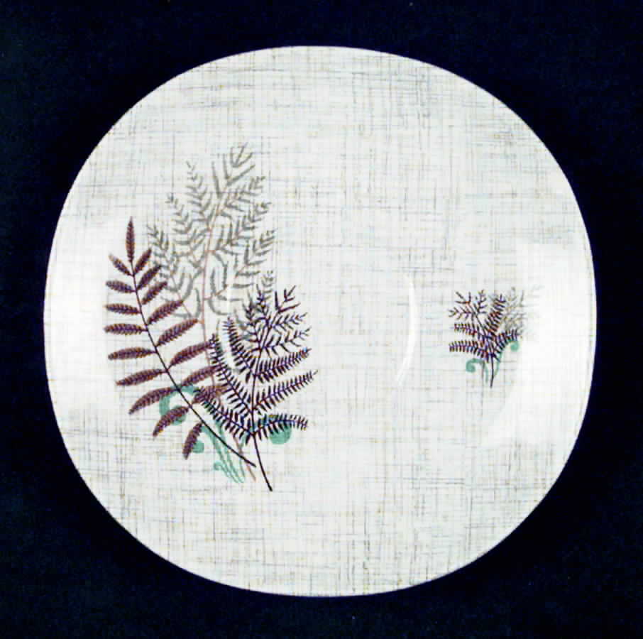 Rock Fern Saucer by J & G Meakin-1