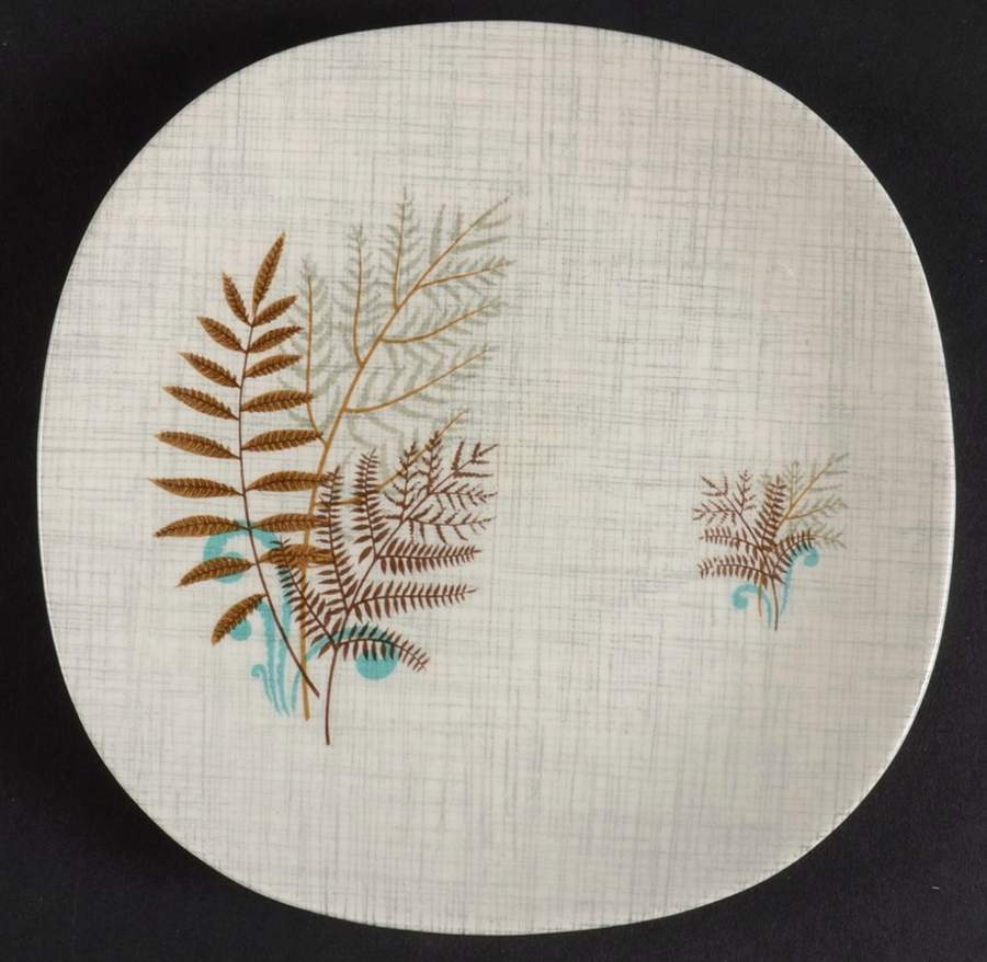 Rock Fern Bread & Butter Plate by J & G Meakin-1