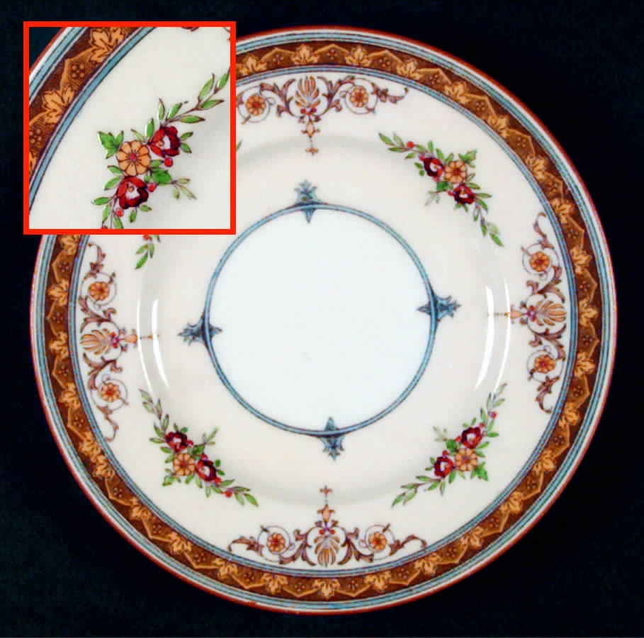 Derwent (Tan) Bread & Butter Plate by Minton-1
