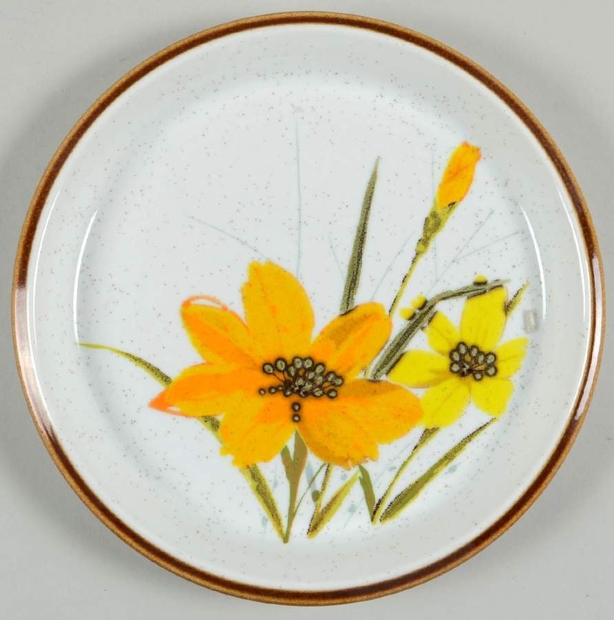 Day Lilies Salad Plate by Mikasa-1