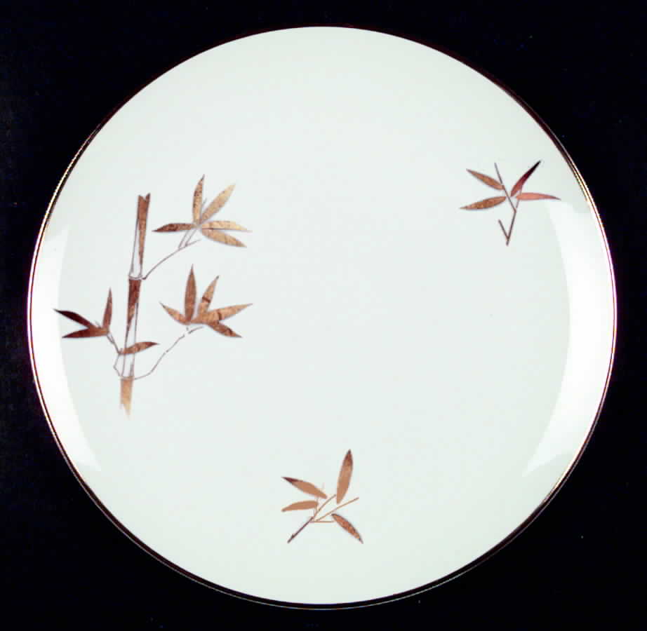 Sasa Gold Dinner Plate by Meito-1