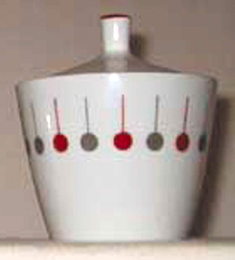 Carnival Sugar Bowl & Lid by Mikasa-1