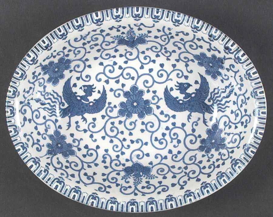 Satsuma 9" Oval Vegetable Bowl by Myott Staffordshire-1